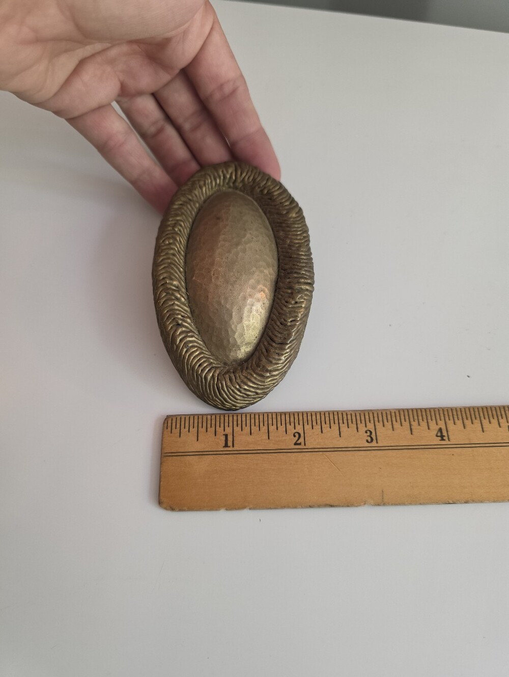 Vintage Bronze Belt Buckle - Picture 4 of 4